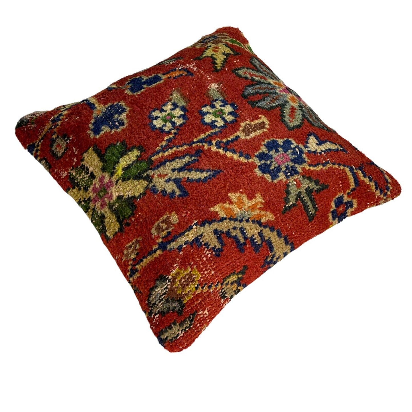 18''X18'' Vintage Handmade Rug Cushion Cover, 45 x 45 cm Deko Kissenbezug