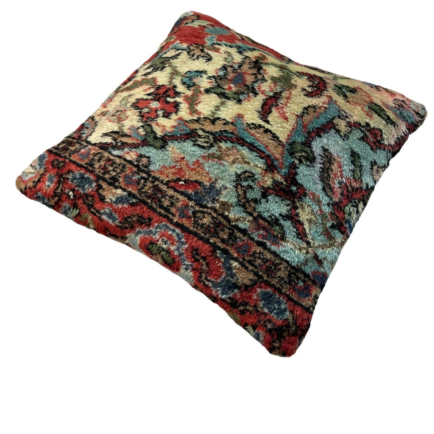 18''X18'' Vintage Handmade Rug Cushion Cover, 45 x 45 cm Deko Kissenbezug