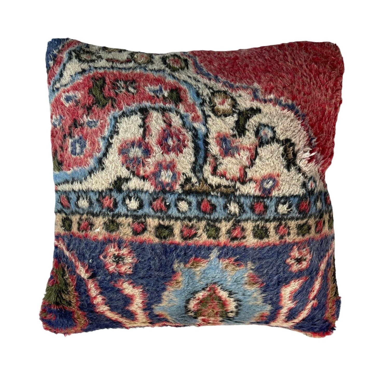 45 x 45 cm  , Vintage Turkish Cushion Cover ,  Vintage Handgemachte Kissenbezug