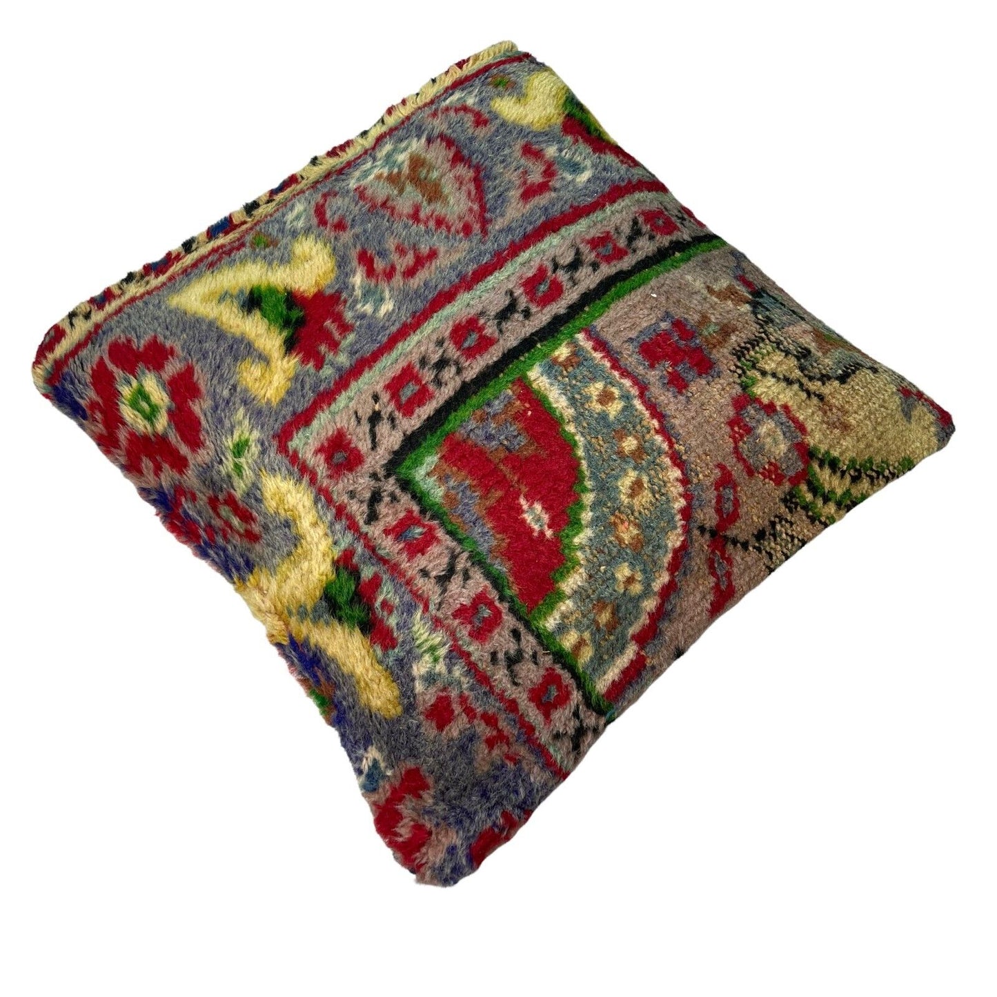 45 x 45 cm  , Vintage Turkish Cushion Cover ,  Vintage Handgemachte Kissenbezug