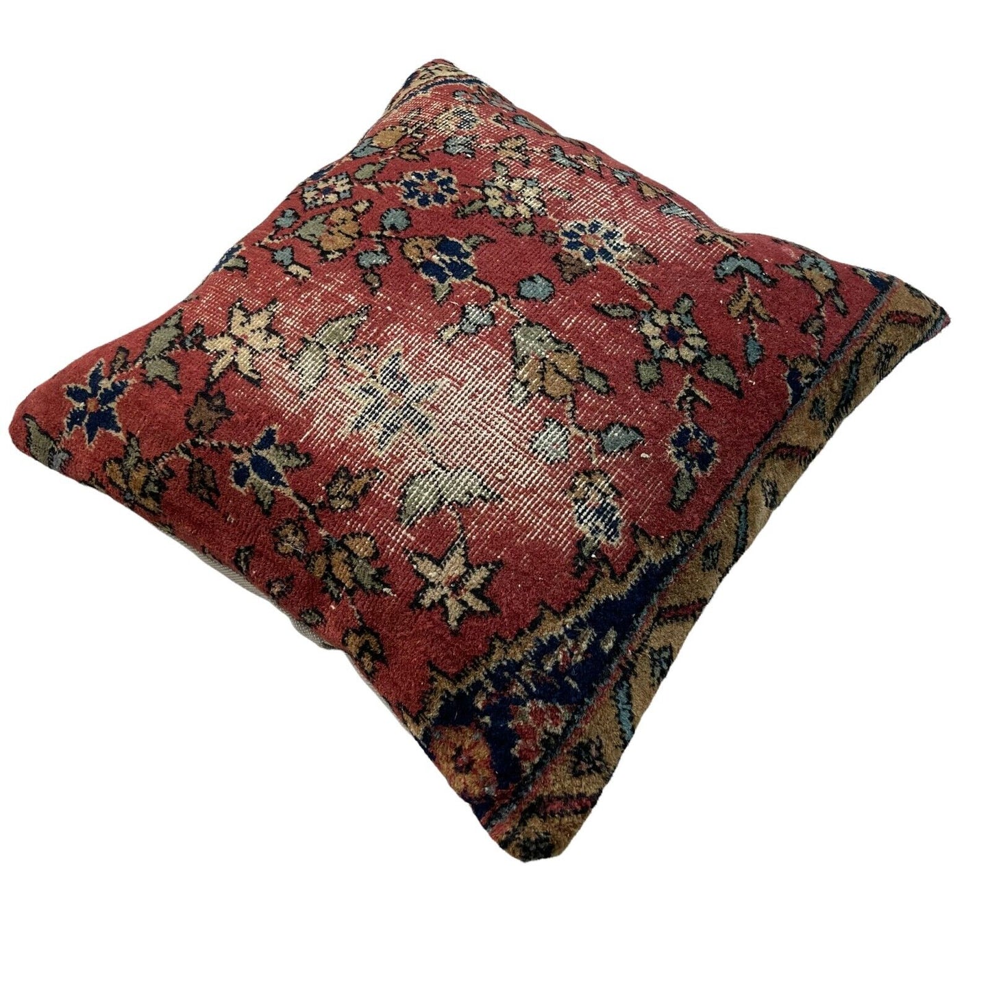 18''X18'' Vintage Handmade Rug Cushion Cover, 45 x 45 cm Deko Kissenbezug