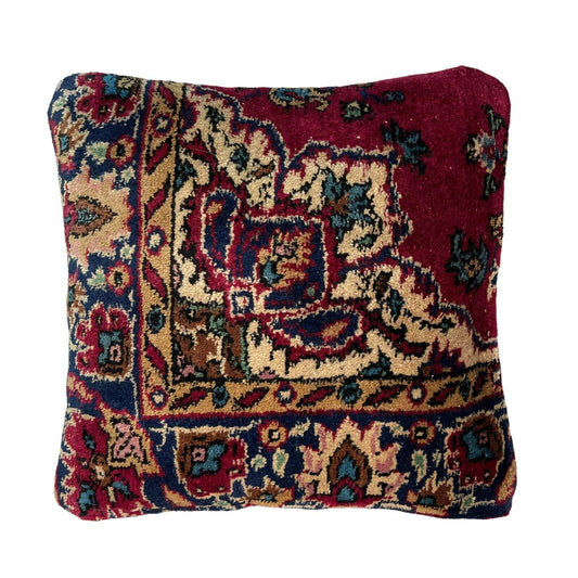 45 x 45 cm  , Vintage Turkish Cushion Cover ,  Vintage Handgemachte Kissenbezug