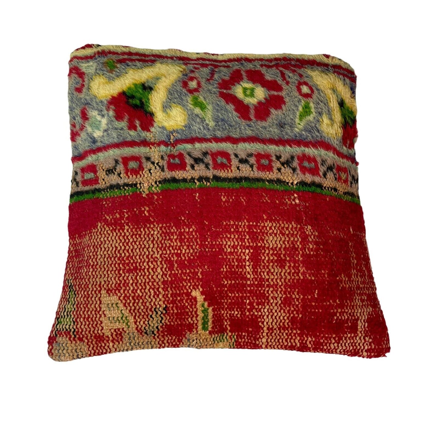 45 x 45 cm  , Vintage Turkish Cushion Cover ,  Vintage Handgemachte Kissenbezug