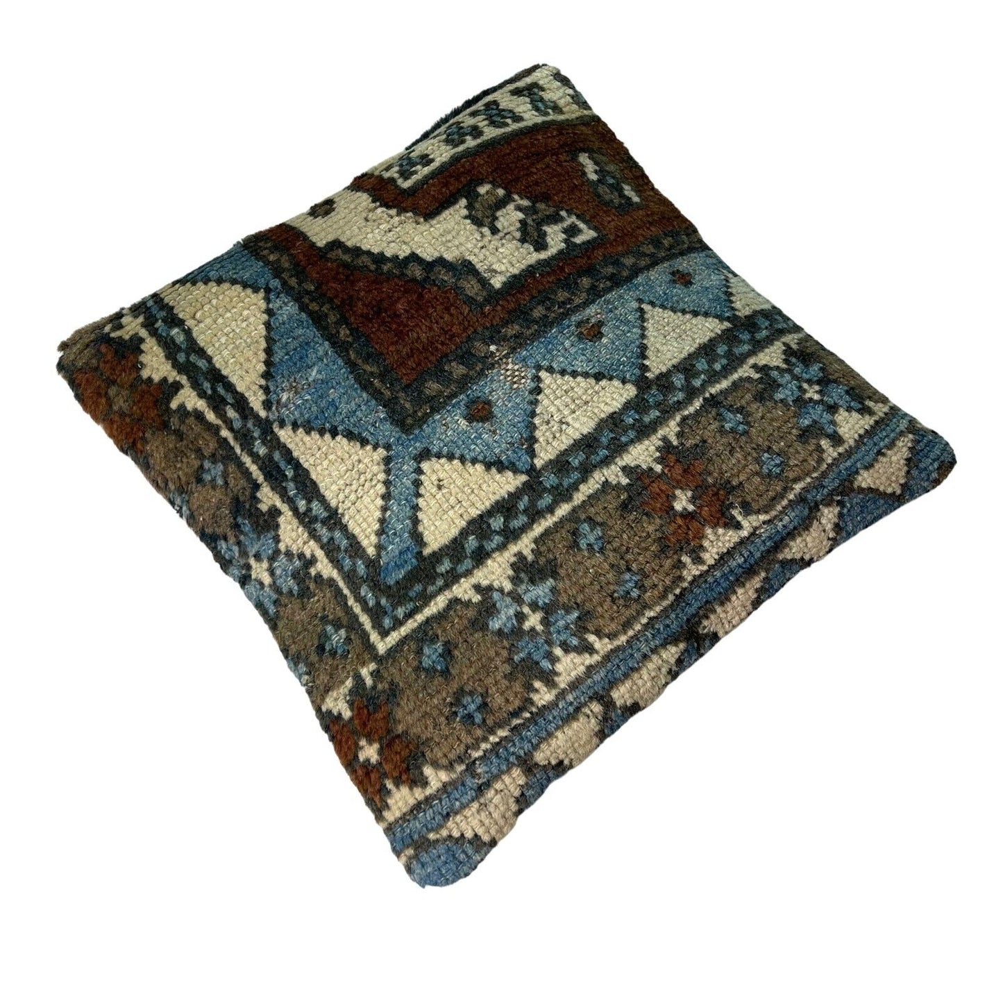 Einzigartige Kelim-Kissen,Turkish Kilim Pillow,16'×16'   Funda De Cojín Kilim