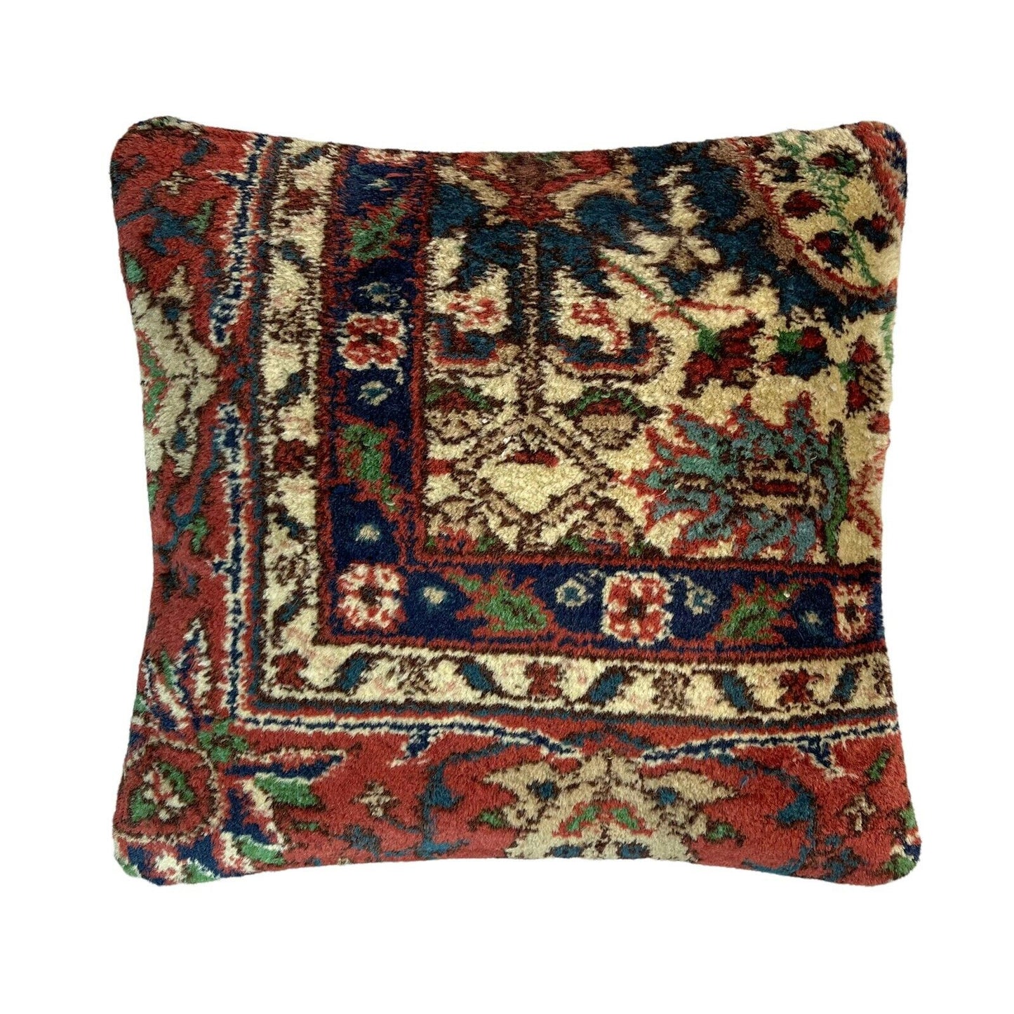 45 x 45 cm  , Vintage Turkish Cushion Cover ,  Vintage Handgemachte Kissenbezug