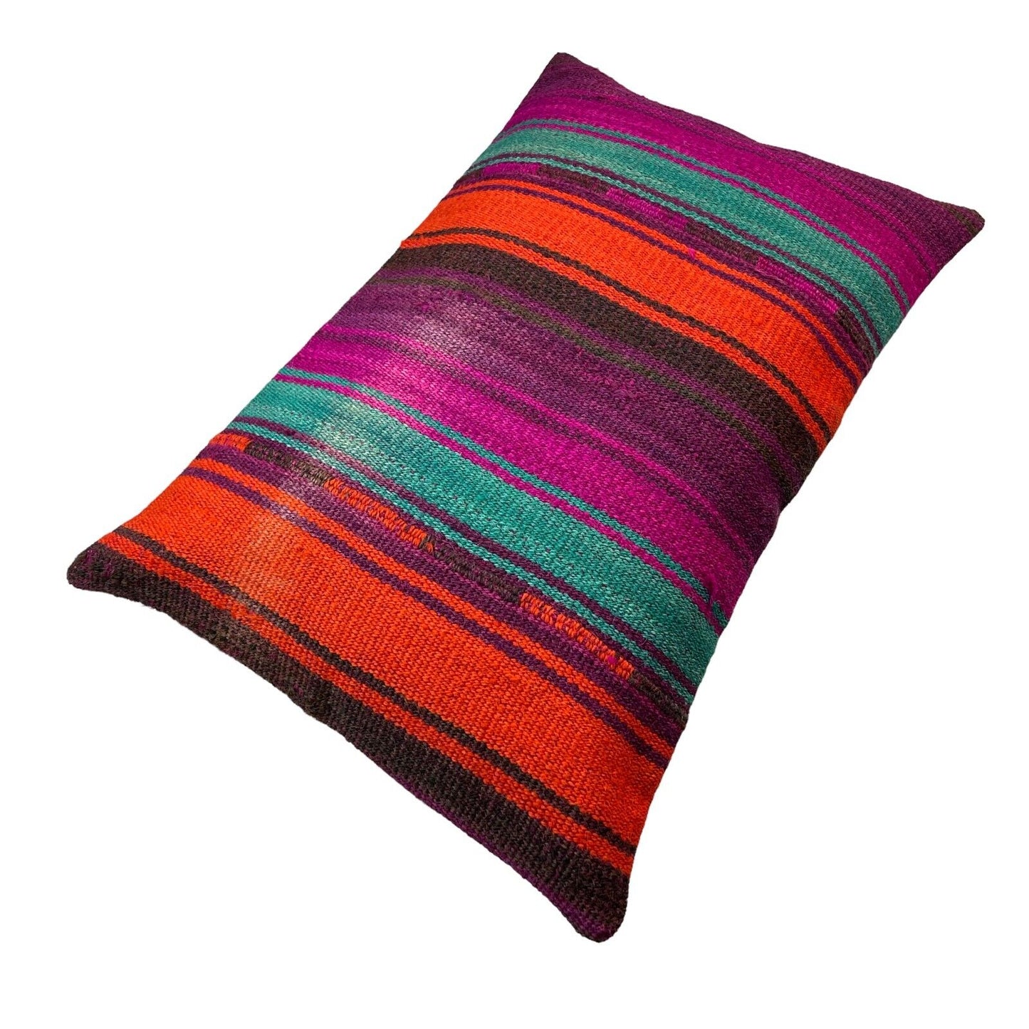 40x60 Cm Handgewebt Kelim Kissenbezug Vintage Kilim Cushion Cover , Boho,16'x24'