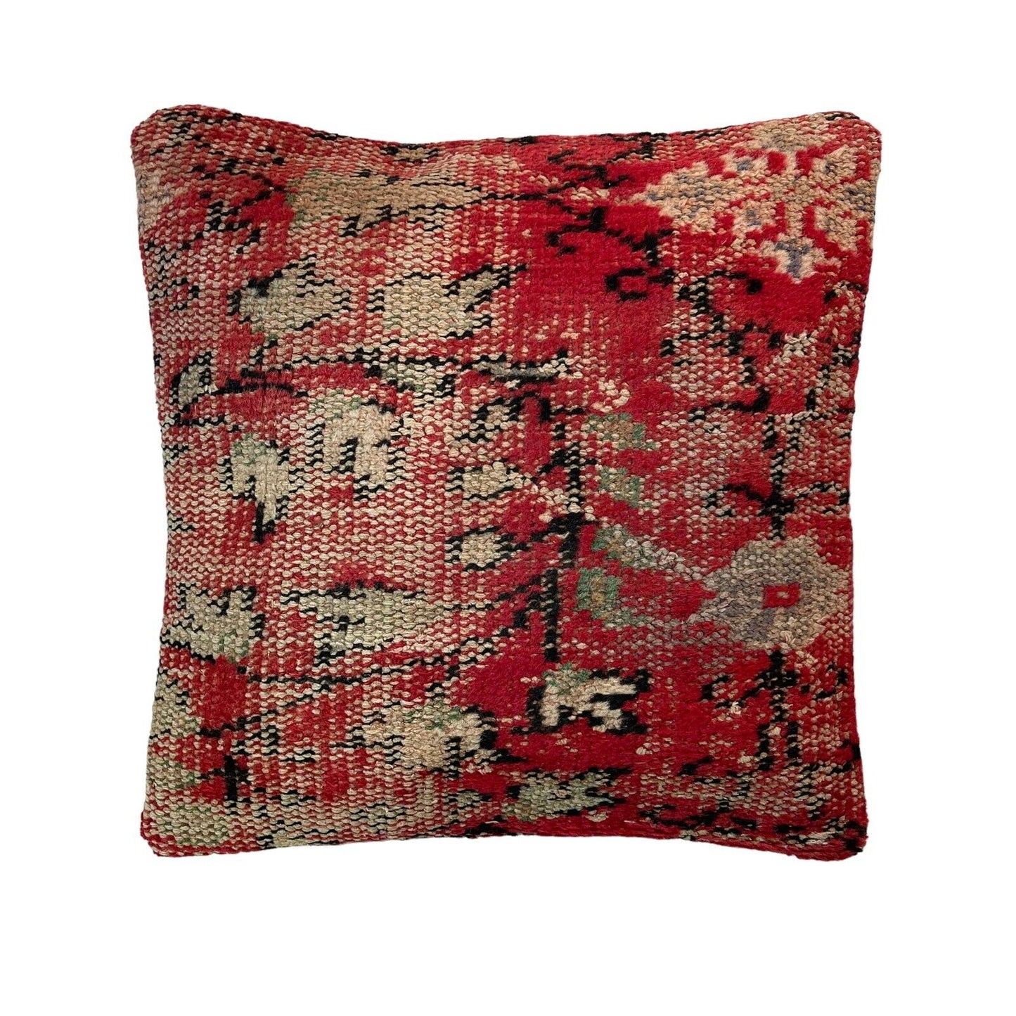 45x45 cm  , Vintage Turkish Cushion Cover ,  Vintage Handgemachte Kissenbezug