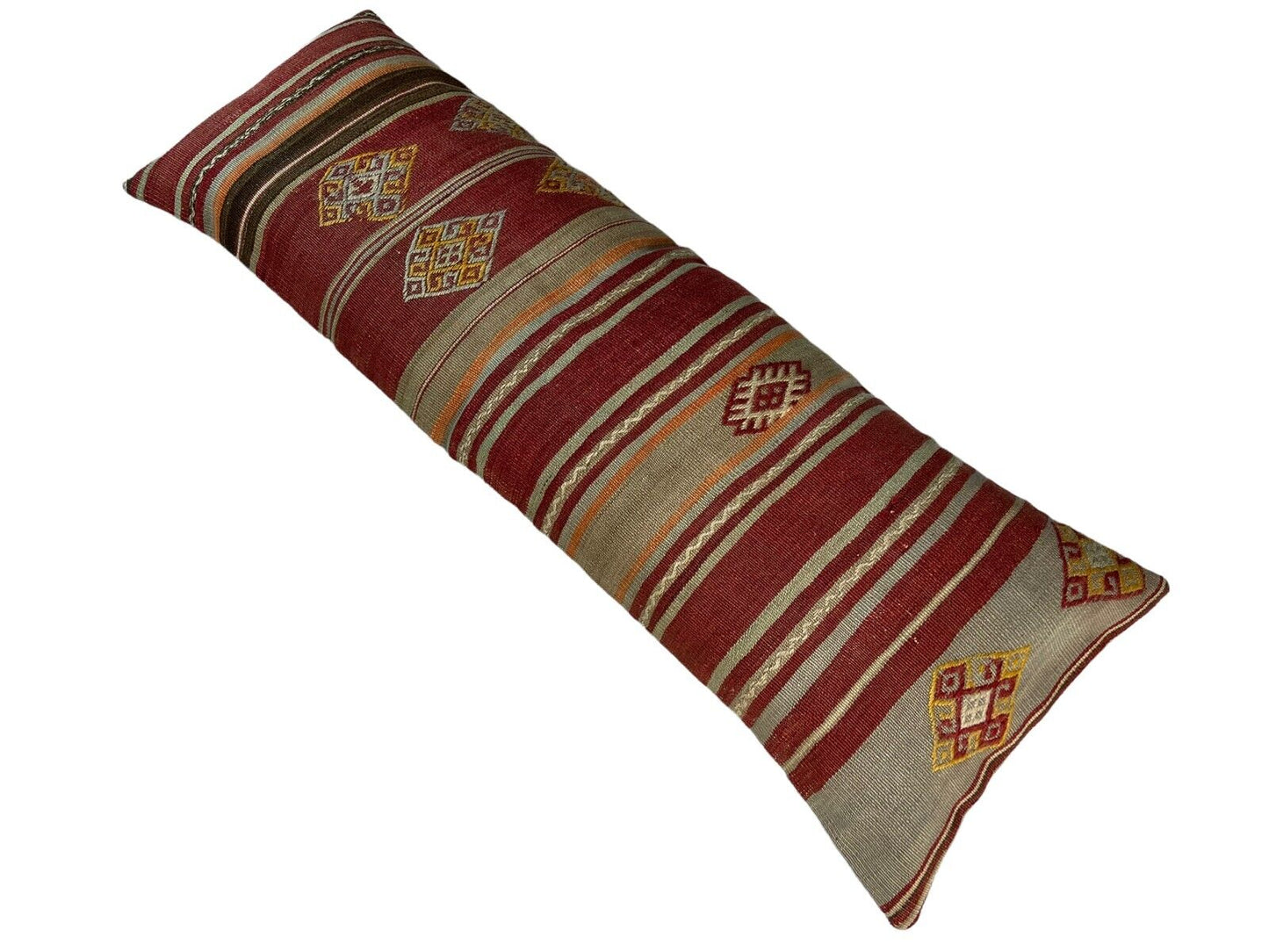 Einzigartige Kelim-Kissen, Turkish Cushion Cover , 16'×48' Pillow Cover