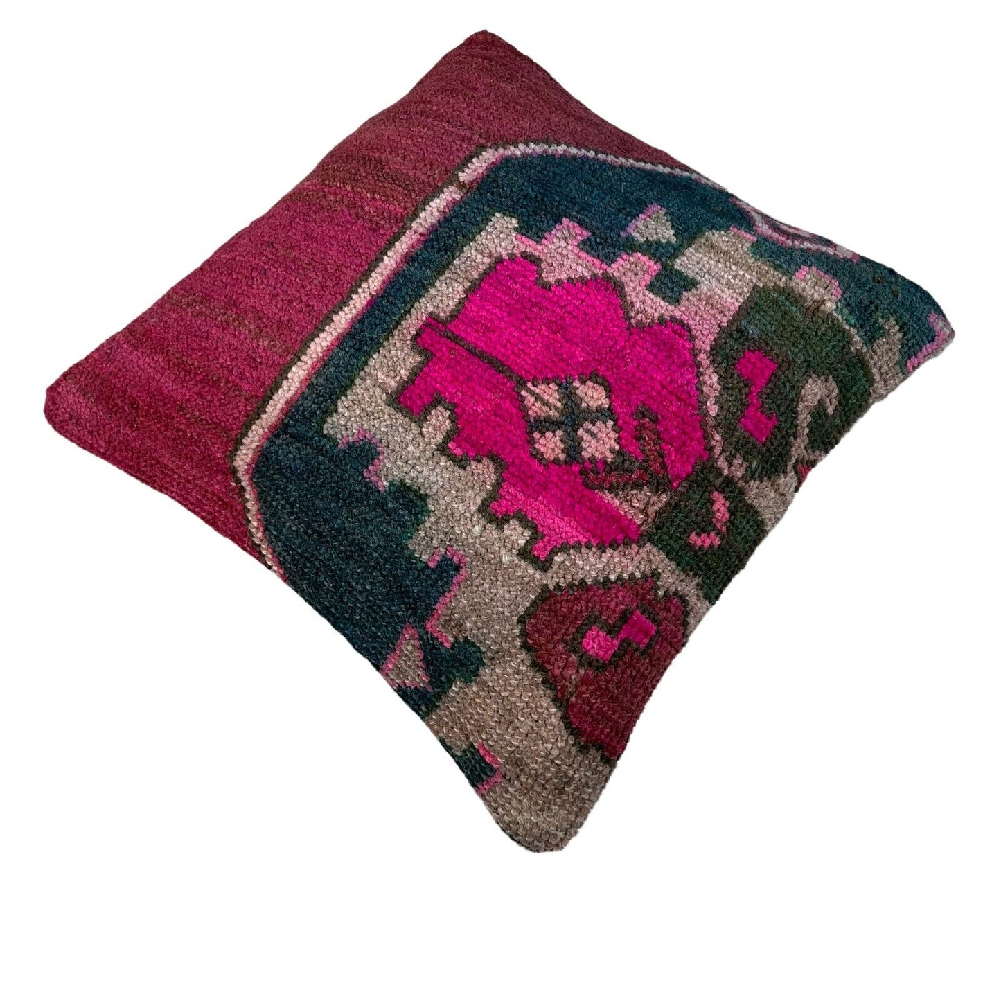 18''X18'' Vintage Handmade Rug Cushion Cover, 45 x 45 cm Deko Kissenbezug LL1384