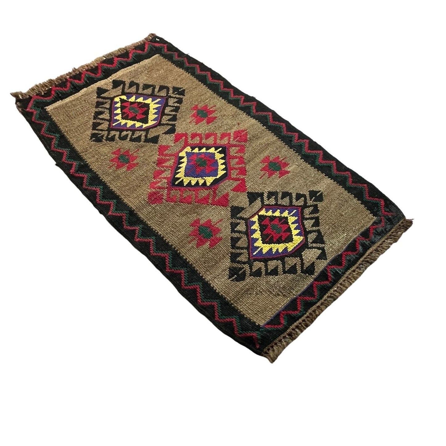 Traditionelle türkische Kelim Teppich, Vintage Turkish Kilim Rug 90X52 cm