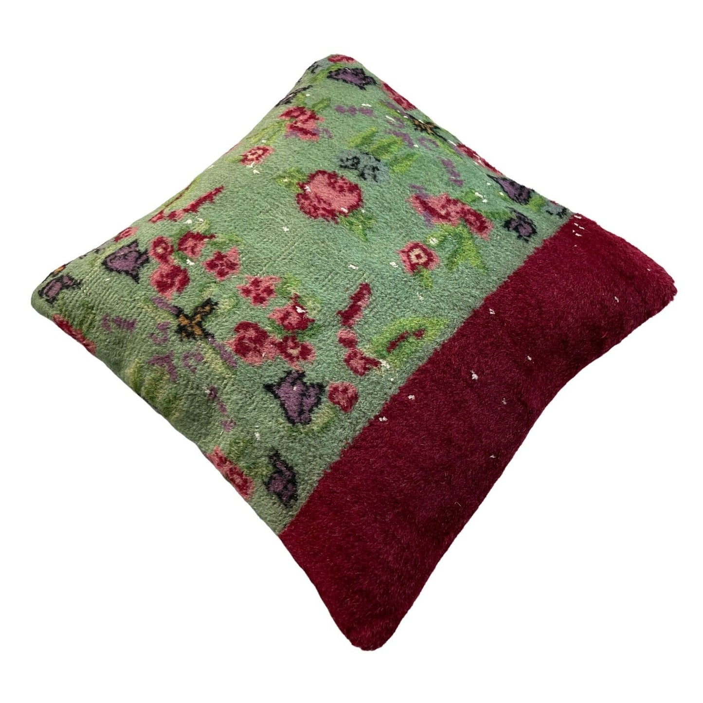 18''X18'' Vintage Handmade Rug Cushion Cover, 45 x 45 cm Deko Kissenbezug LL1302