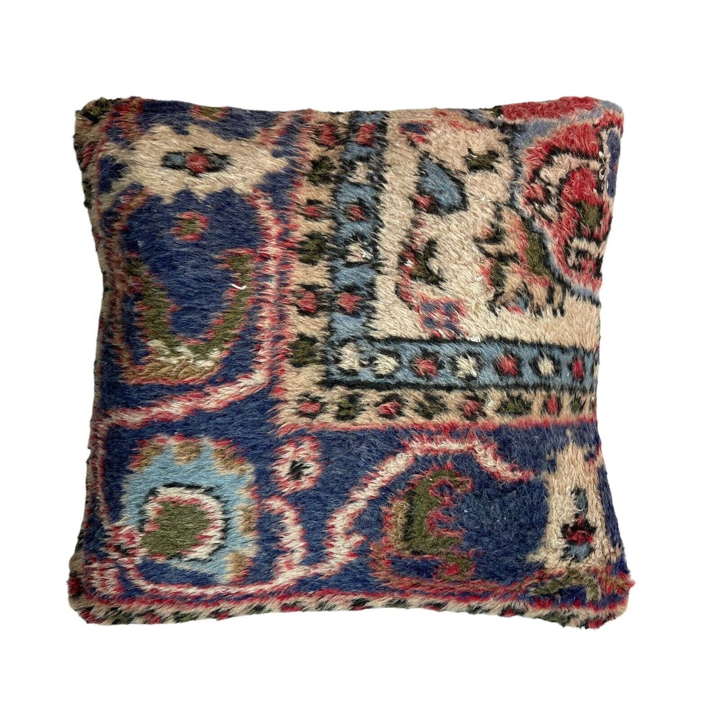 45 x 45 cm  , Vintage Turkish Cushion Cover ,  Vintage Handgemachte Kissenbezug