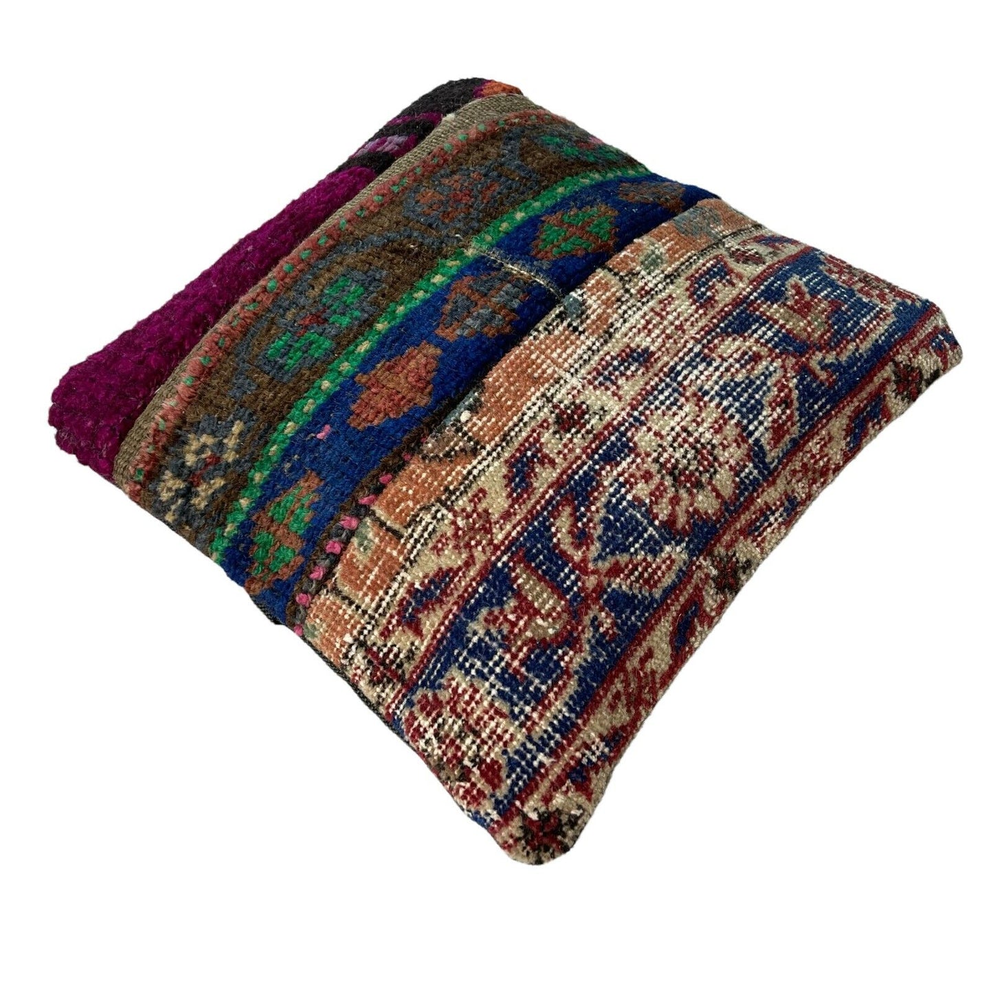 40 x 40 cm  , Vintage Turkish Cushion Cover ,  Vintage Handgemachte Kissenbezug