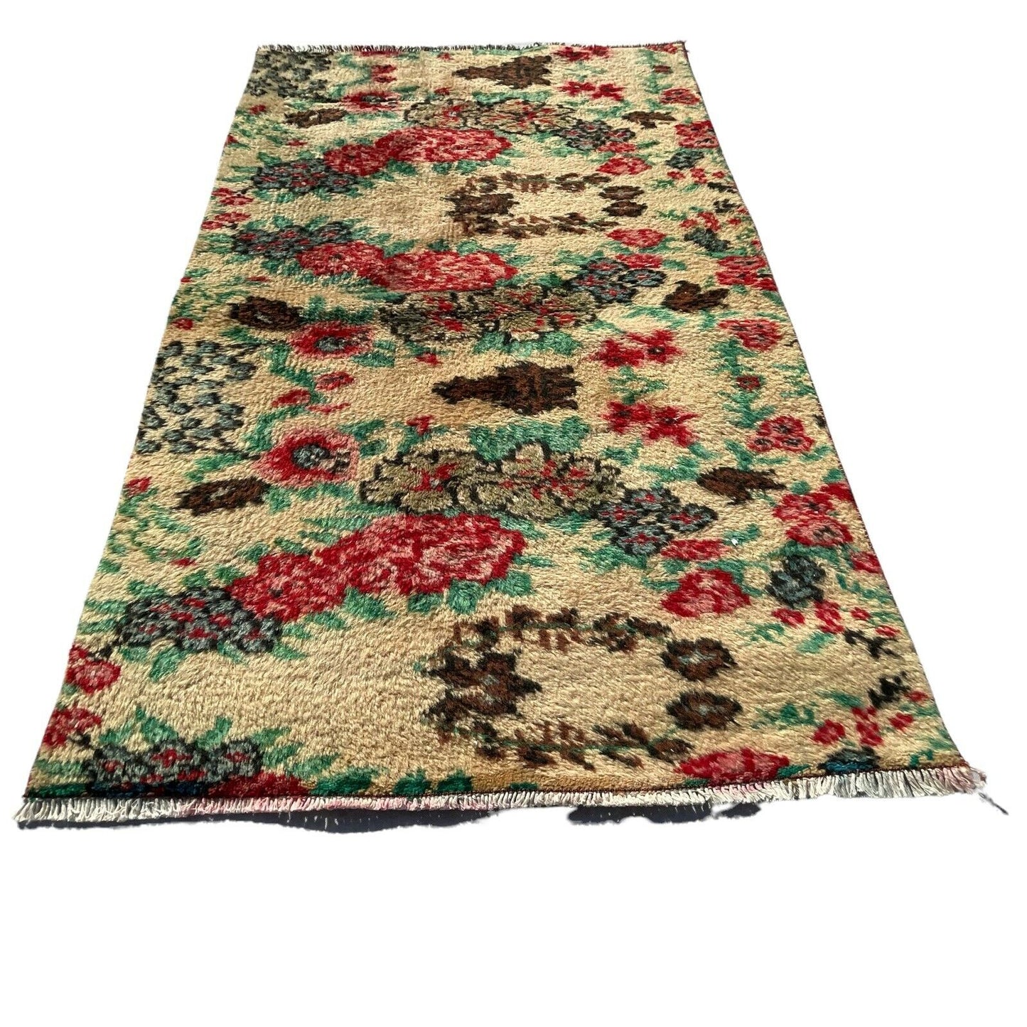 Vintage Handmade Turkish Rug 142x93 cm