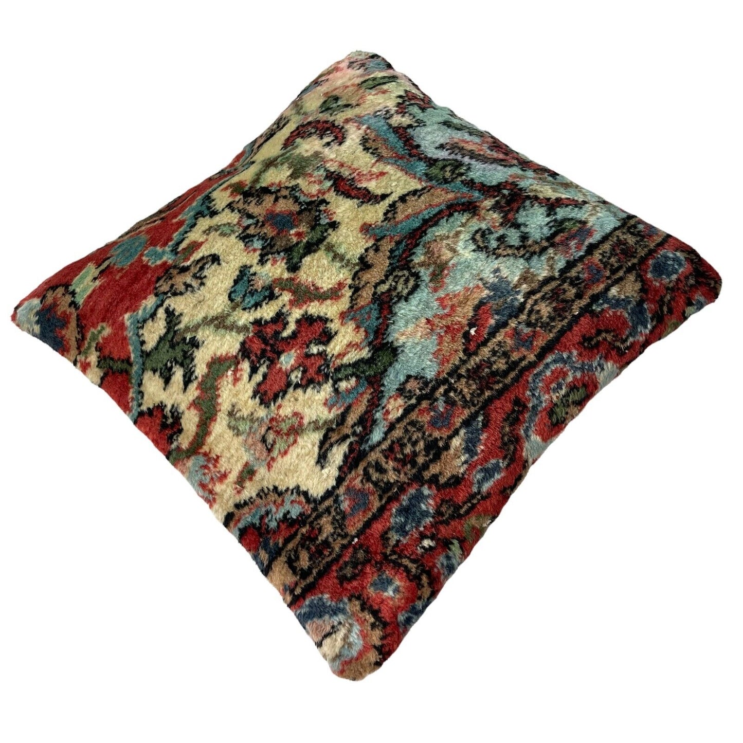 18''X18'' Vintage Handmade Rug Cushion Cover, 45 x 45 cm Deko Kissenbezug