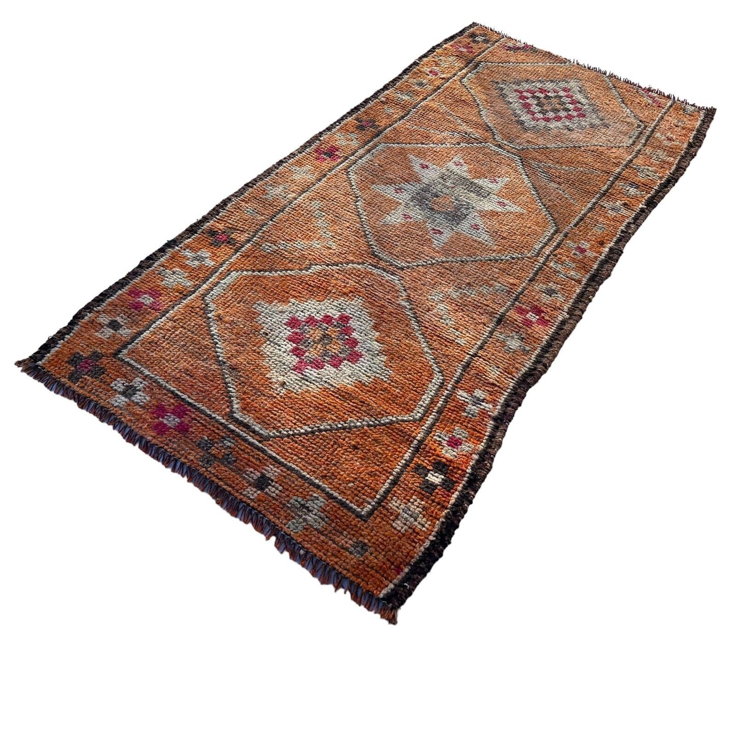 Traditional Turkish Kilim Rug,Vintage Kelim Teppich 192x90 Cm