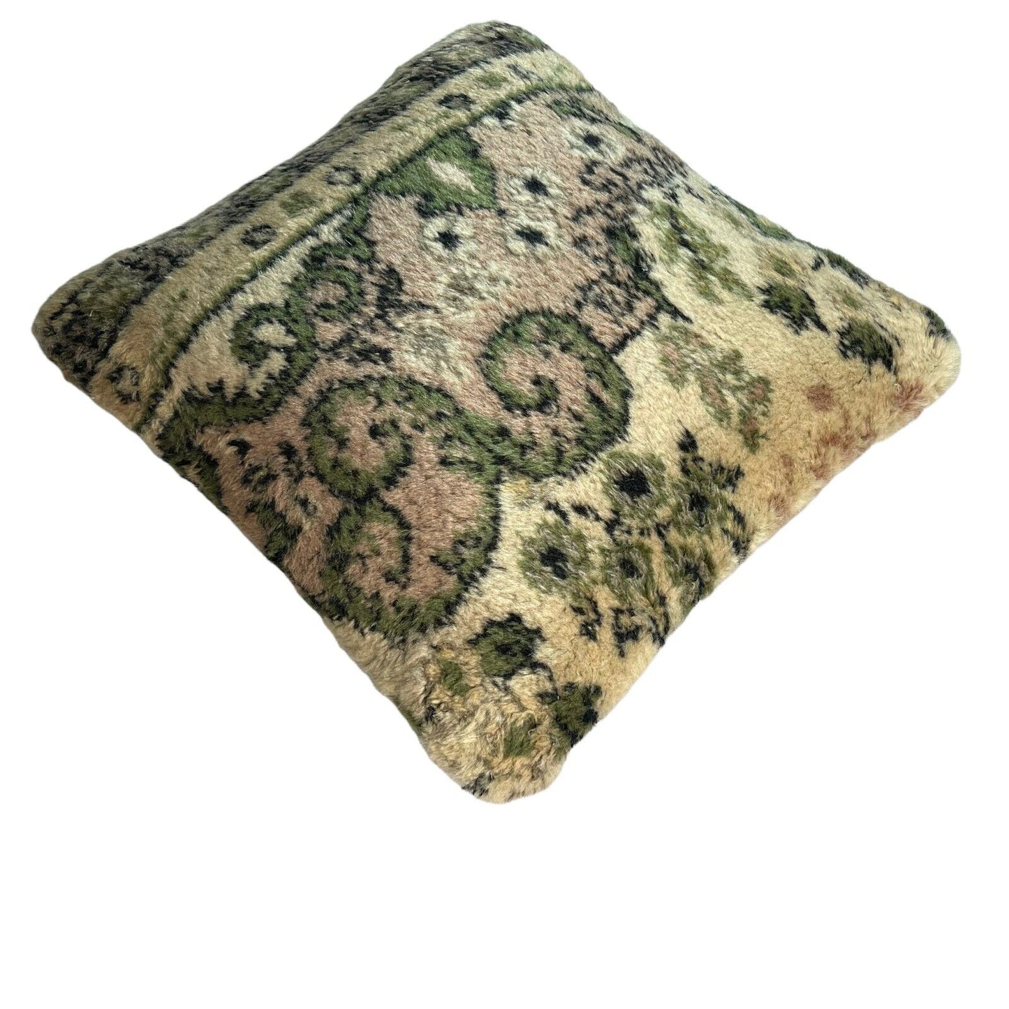 18''X18'' Vintage Handmade Rug Cushion Cover, 45 x 45 cm Deko Kissenbezug