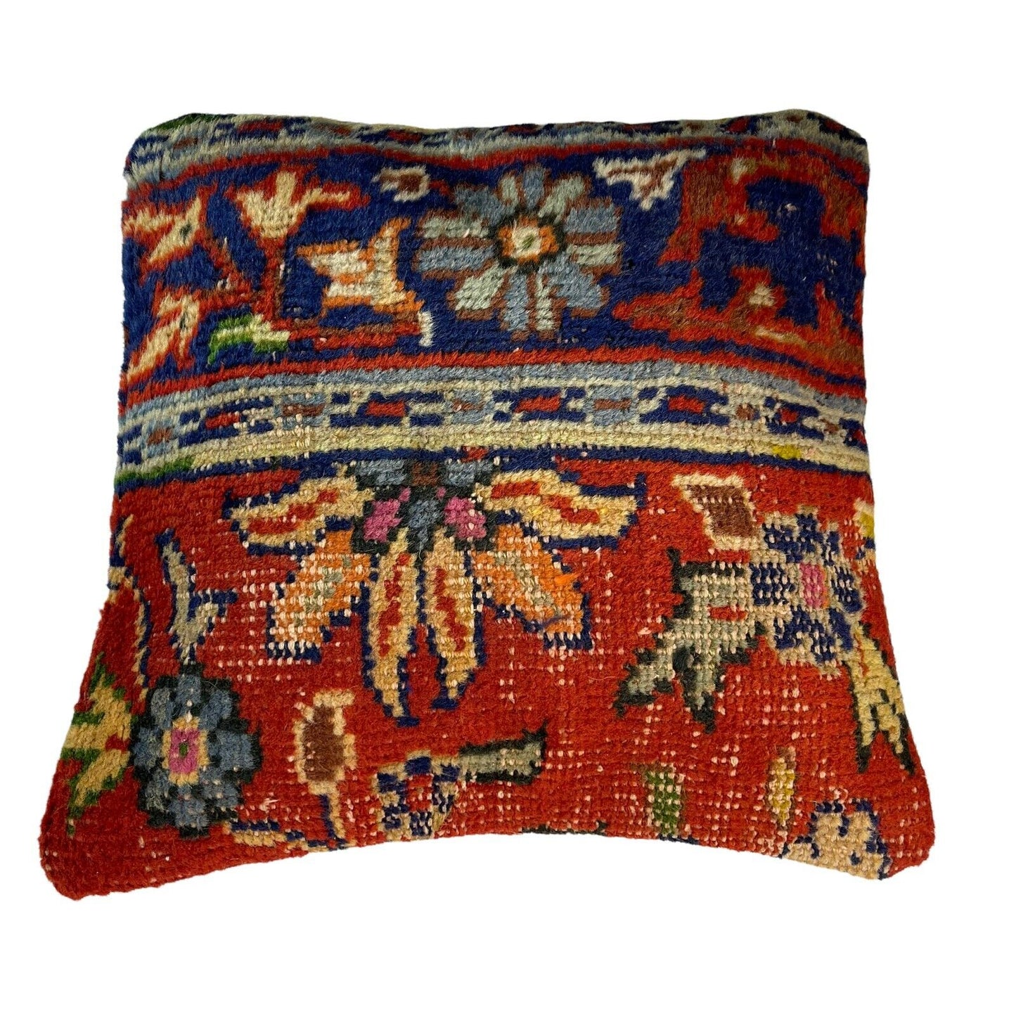 45 x 45 cm  , Vintage Turkish Cushion Cover ,  Vintage Handgemachte Kissenbezug