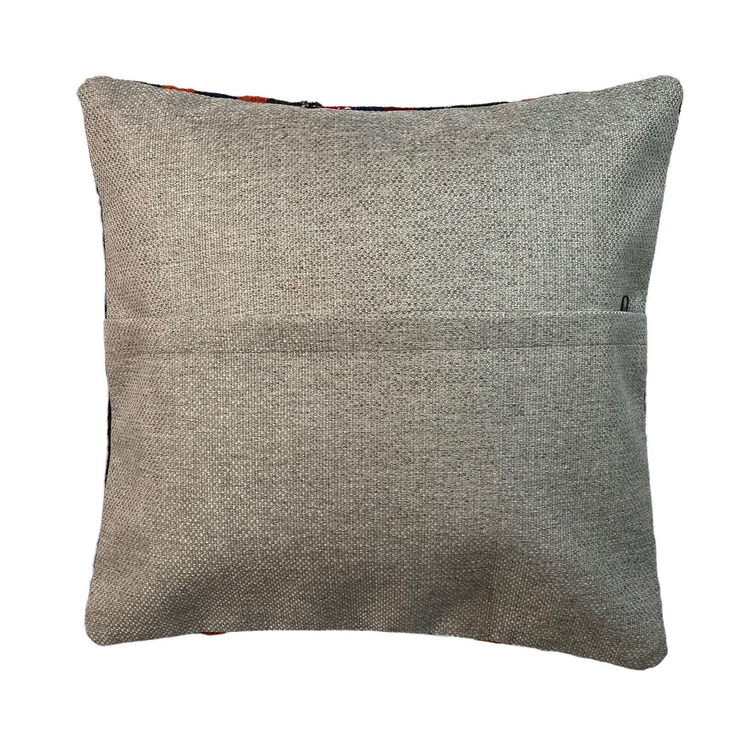 Einzigartige Kelim-Kissen,Turkish Kilim Pillow,16'×16'   Funda De Cojín Kilim