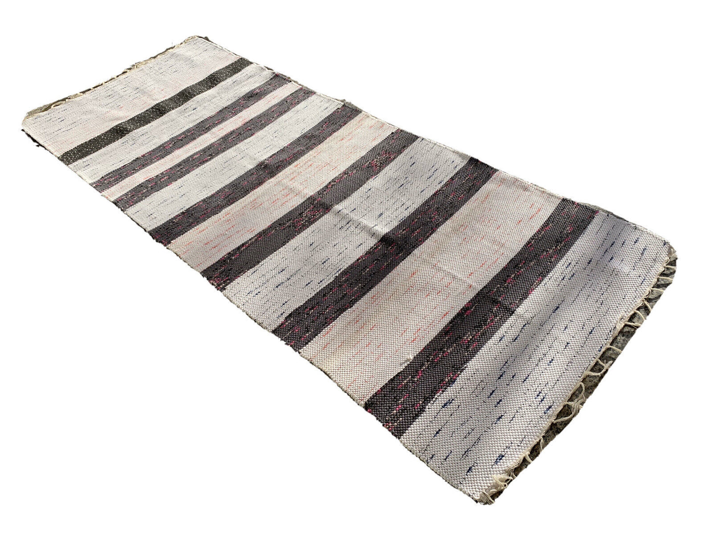 Brand New Traditional Turkish Runner , Rag Rug Runner 193X75 cm