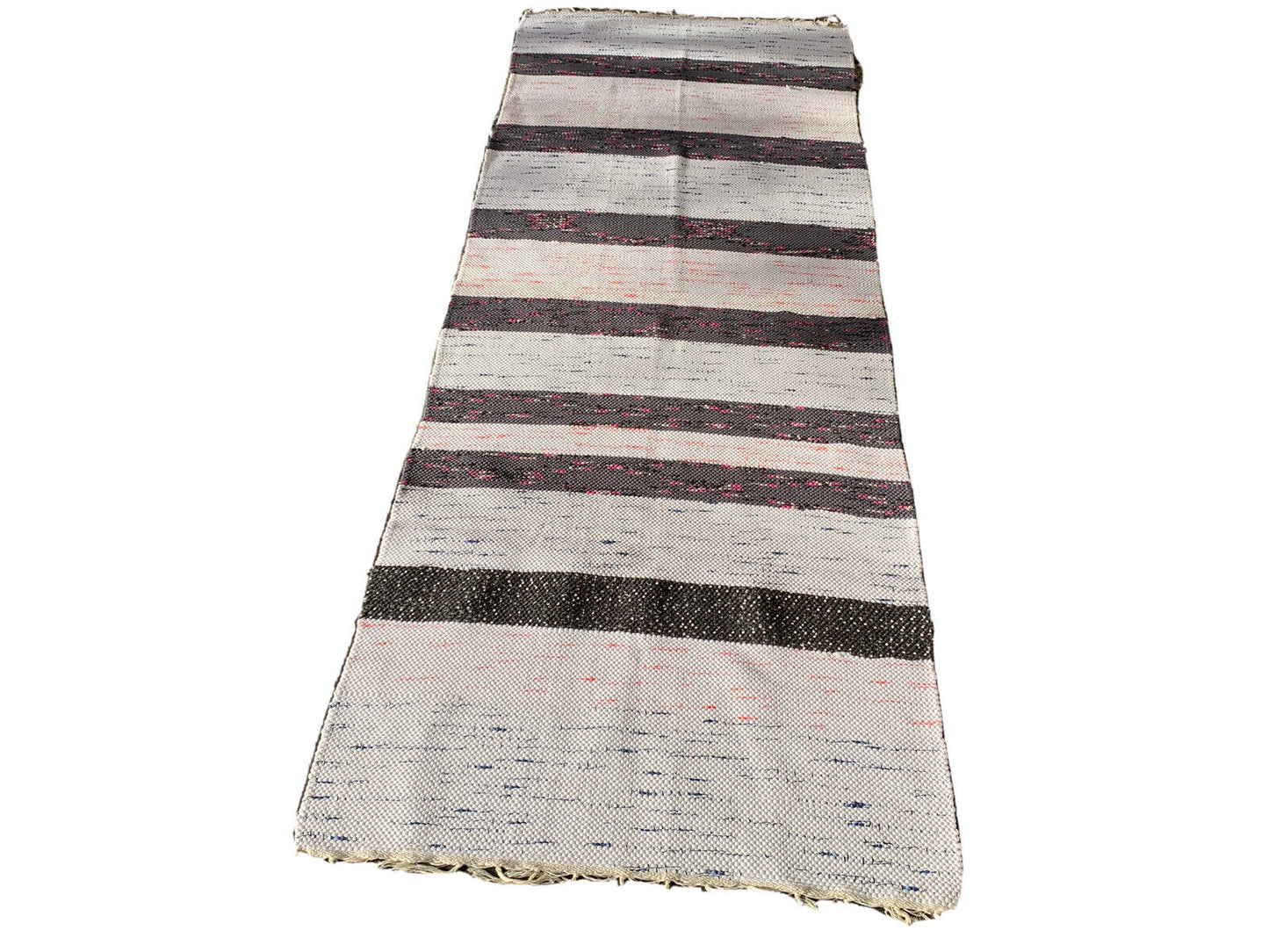 Brand New Traditional Turkish Runner , Rag Rug Runner 193X75 cm