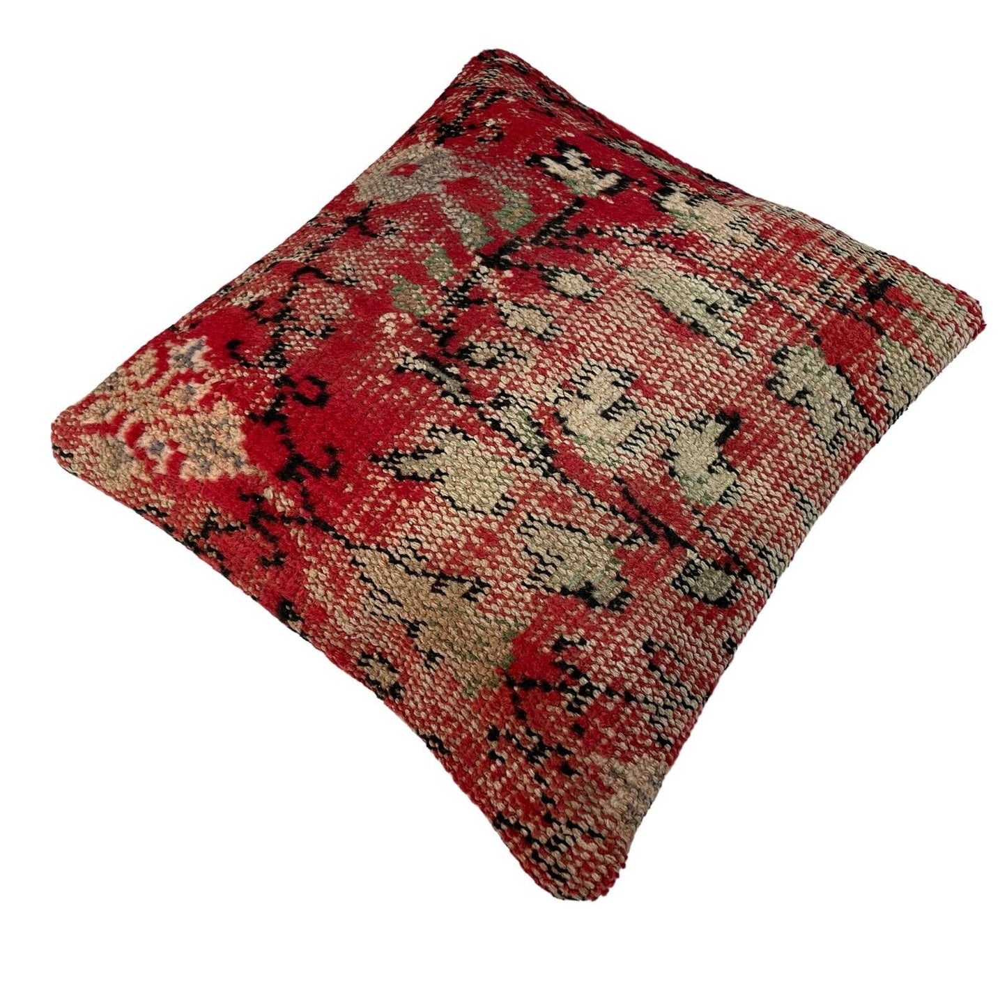 45x45 cm  , Vintage Turkish Cushion Cover ,  Vintage Handgemachte Kissenbezug