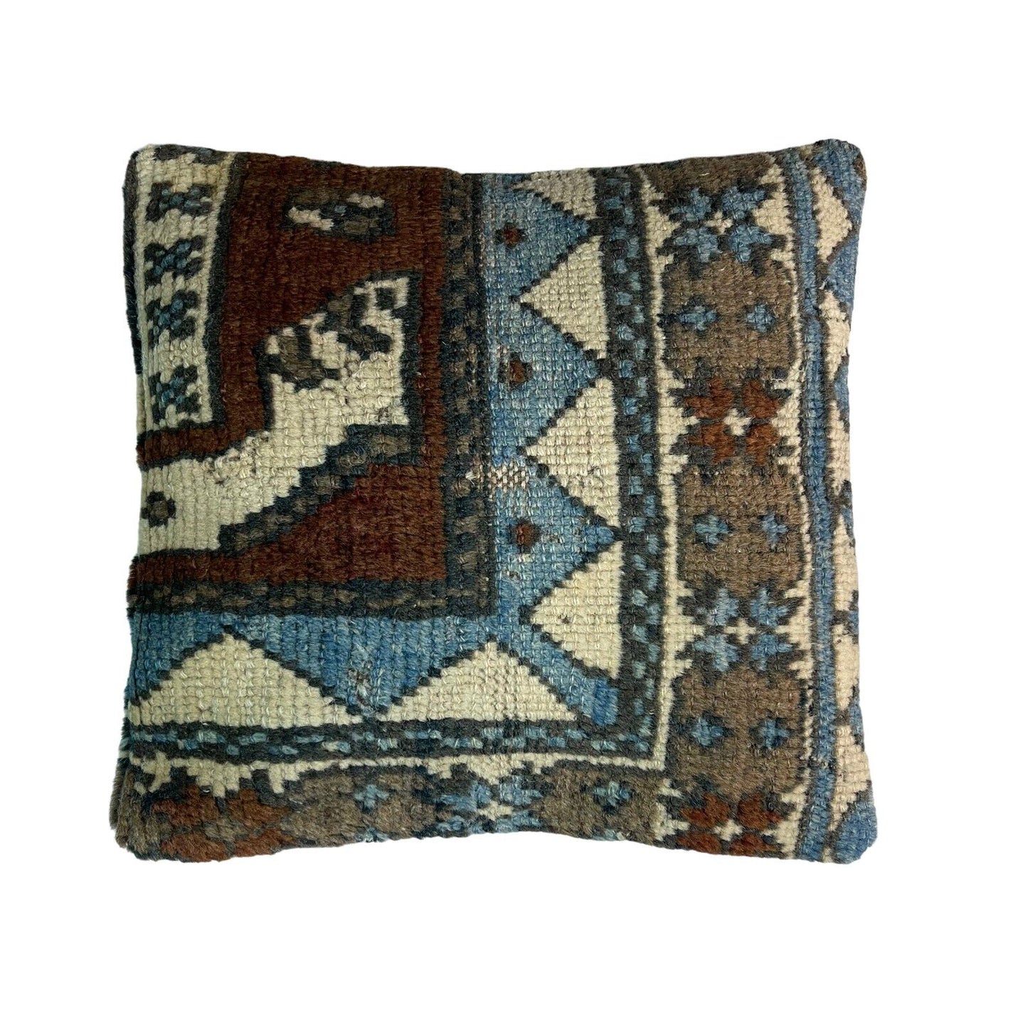 Einzigartige Kelim-Kissen,Turkish Kilim Pillow,16'×16'   Funda De Cojín Kilim