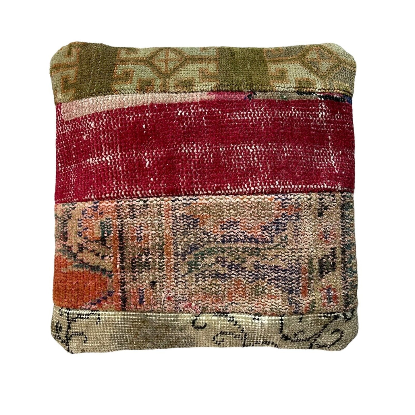 40 x 40 cm  , Vintage Turkish Cushion Cover ,  Vintage Handgemachte Kissenbezug