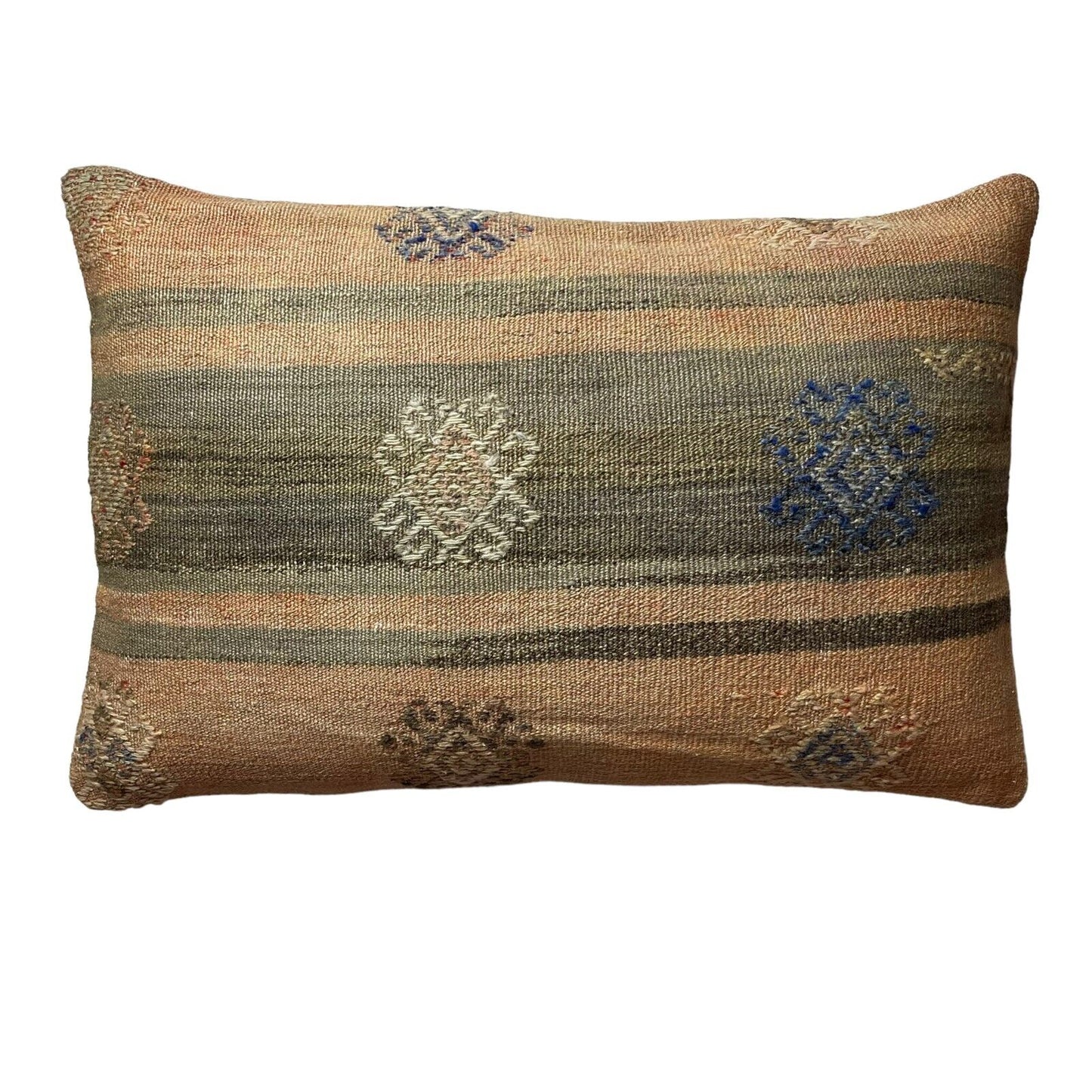 40x60 Cm Handgewebt Kelim Kissenbezug Vintage Kilim Cushion Cover , Boho,16'x24'