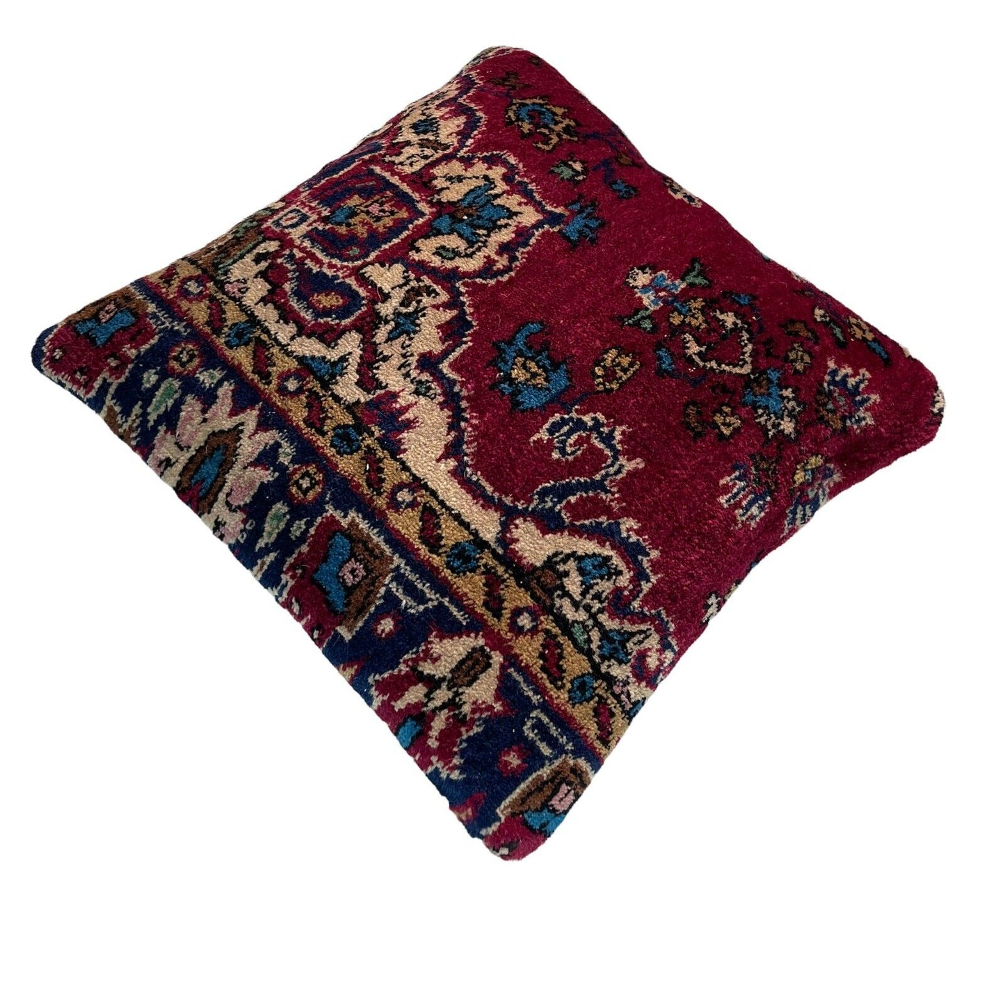 45 x 45 cm  , Vintage Turkish Cushion Cover ,  Vintage Handgemachte Kissenbezug