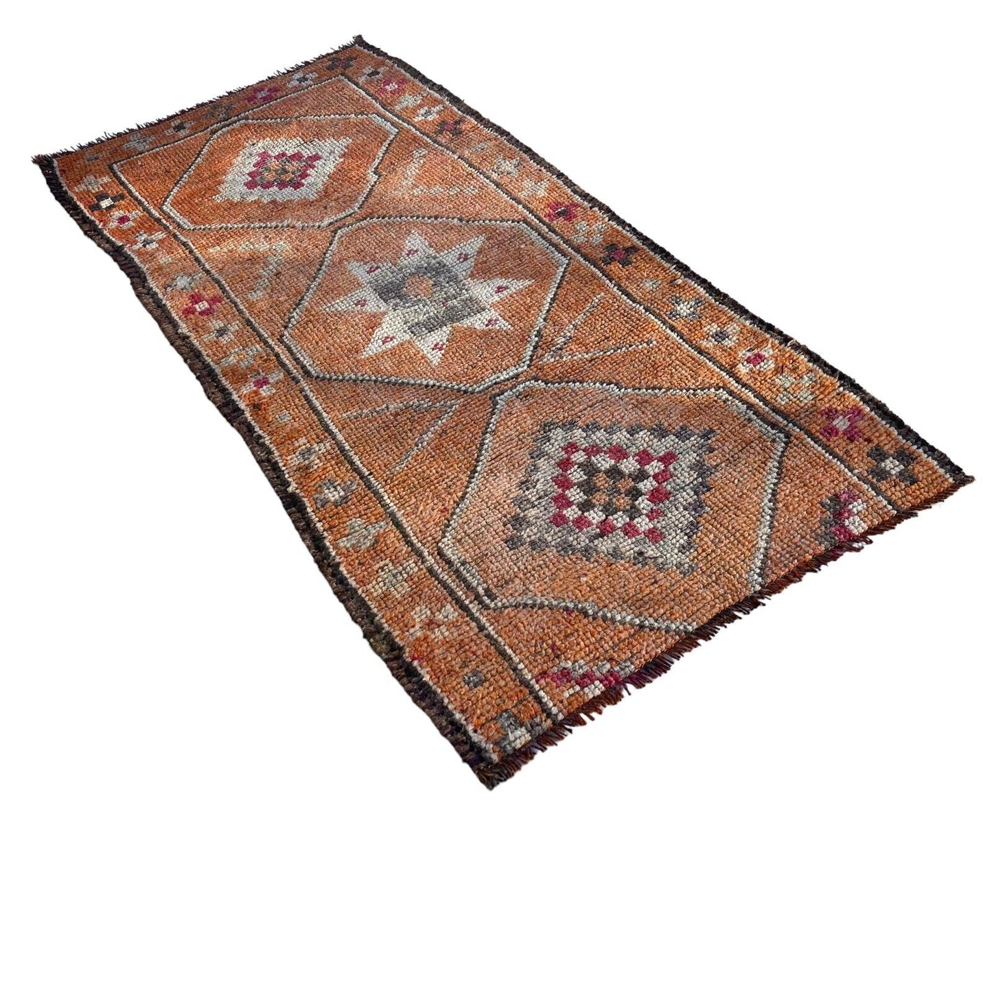 Traditional Turkish Kilim Rug,Vintage Kelim Teppich 192x90 Cm