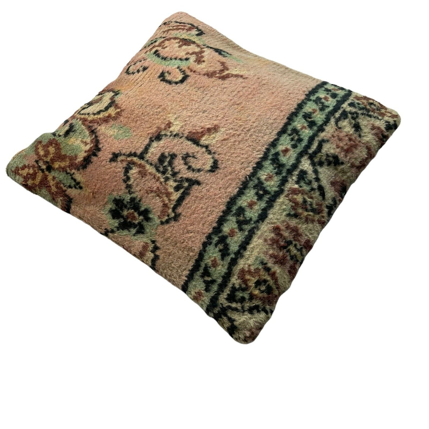 45 x 45 cm  , Vintage Turkish Cushion Cover ,  Vintage Handgemachte Kissenbezug