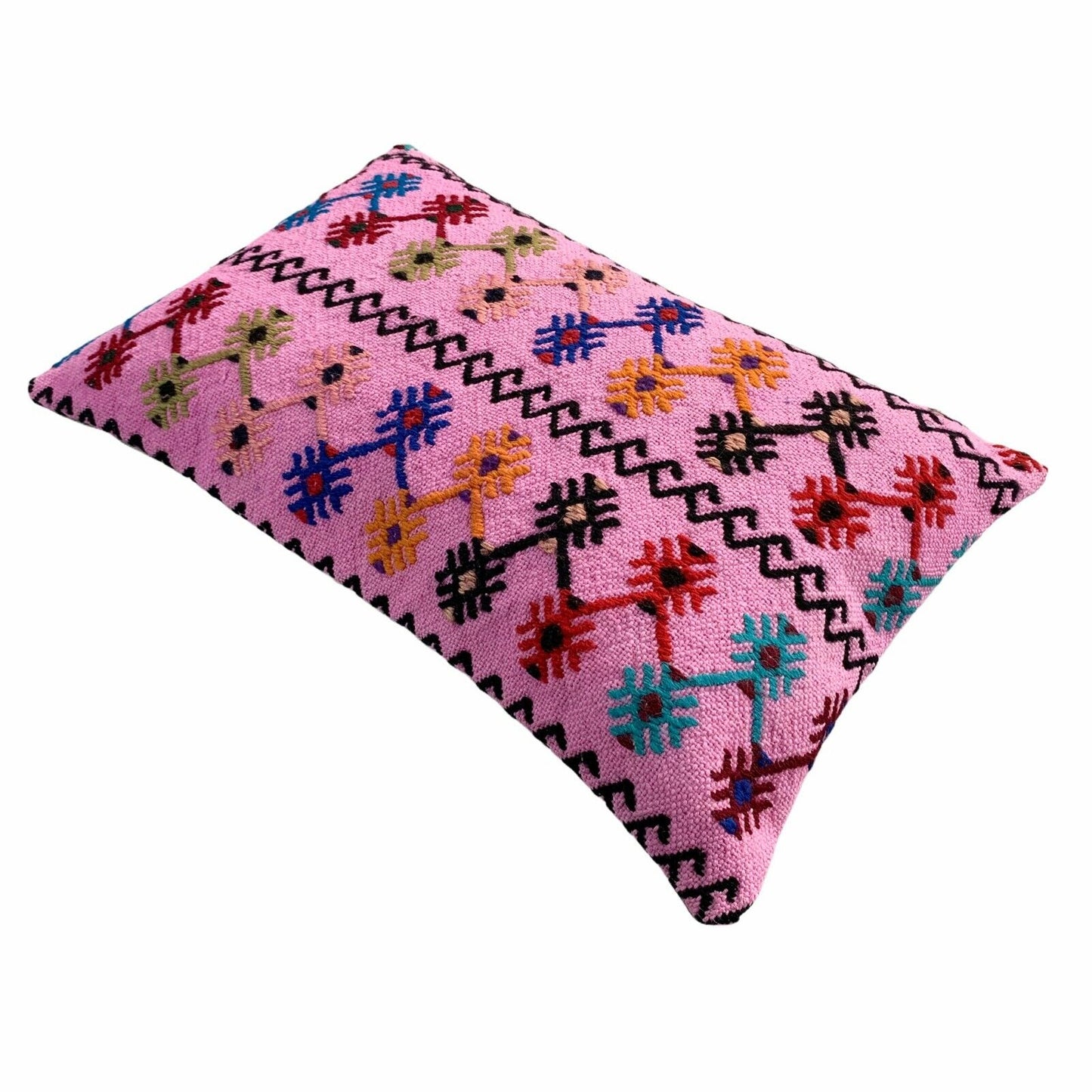 40x60 Cm Handgewebt Kelim Kissenbezug Vintage Kilim Cushion Cover , Boho,16'x24'