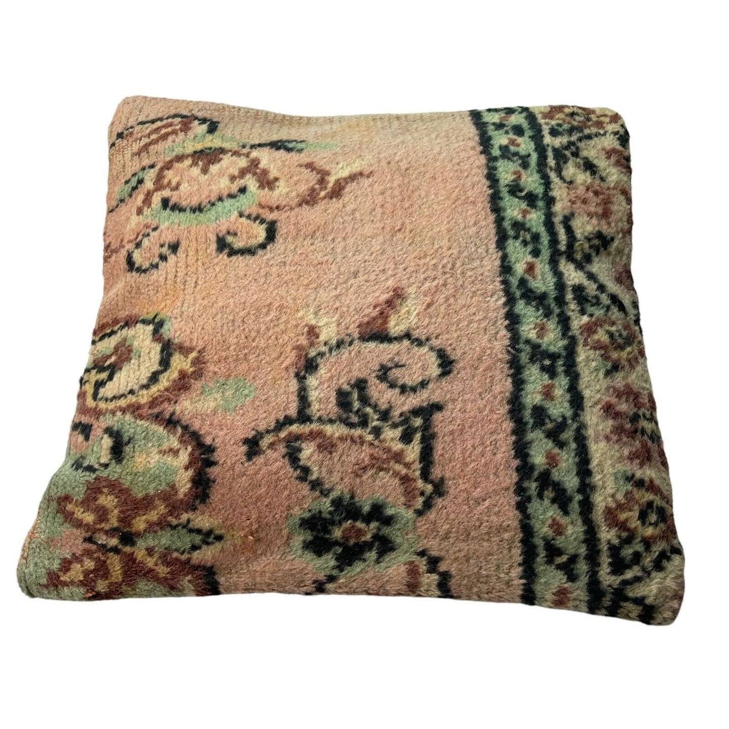 45 x 45 cm  , Vintage Turkish Cushion Cover ,  Vintage Handgemachte Kissenbezug