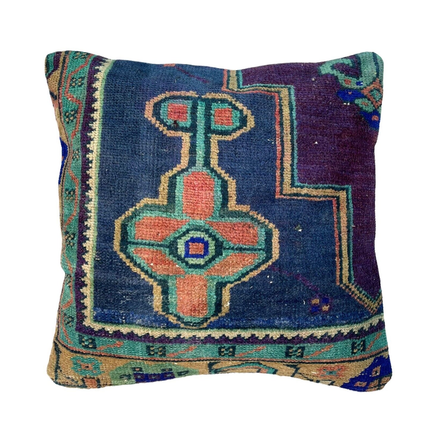 45x45 cm  , Vintage Türkisch Kissenbezug ,  18'' x 18'' Vintage Cushion Cover