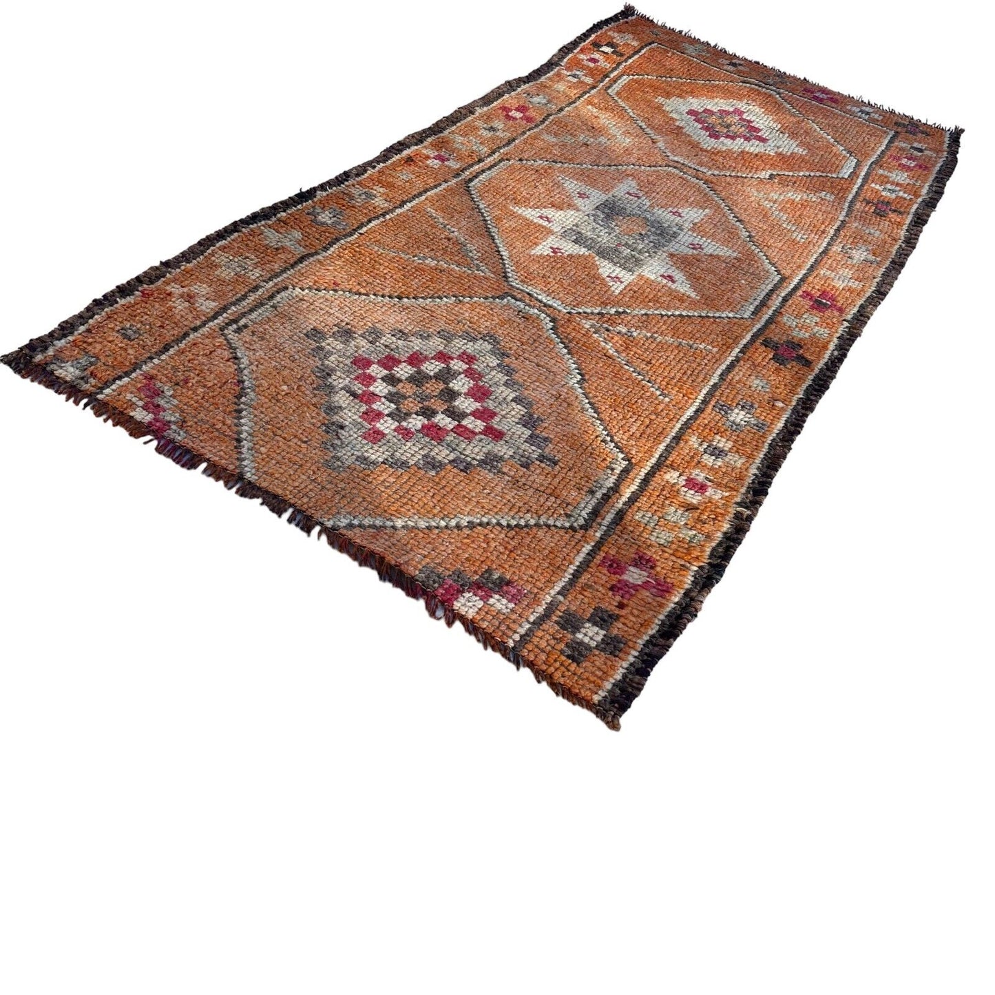 Traditional Turkish Kilim Rug,Vintage Kelim Teppich 192x90 Cm