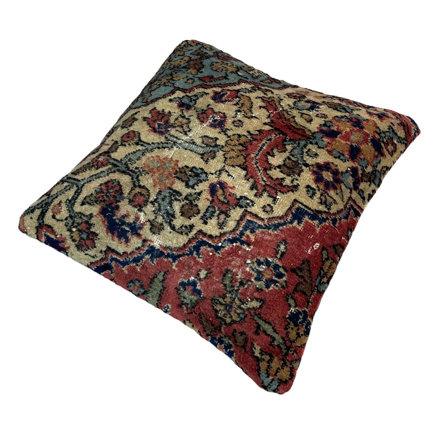 45 x 45 cm  , Vintage Turkish Cushion Cover ,  Vintage Handgemachte Kissenbezug