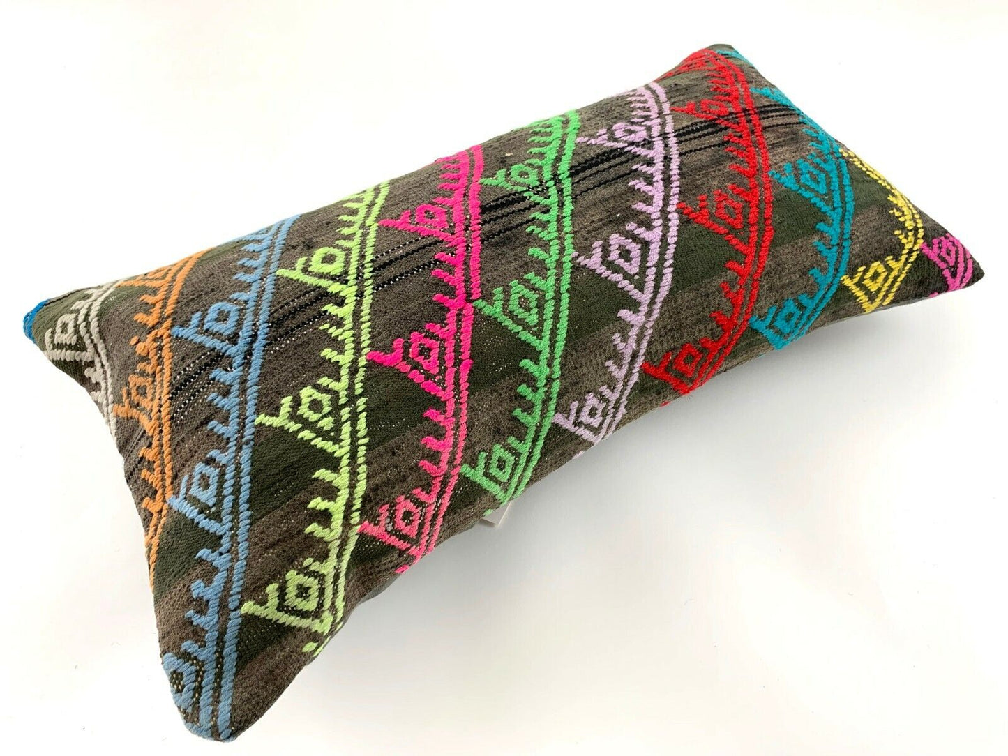 Einzigartige Kelimkissen Türkisch Kilim Pillow,12'×24' Pillow Cover Boho Kissen