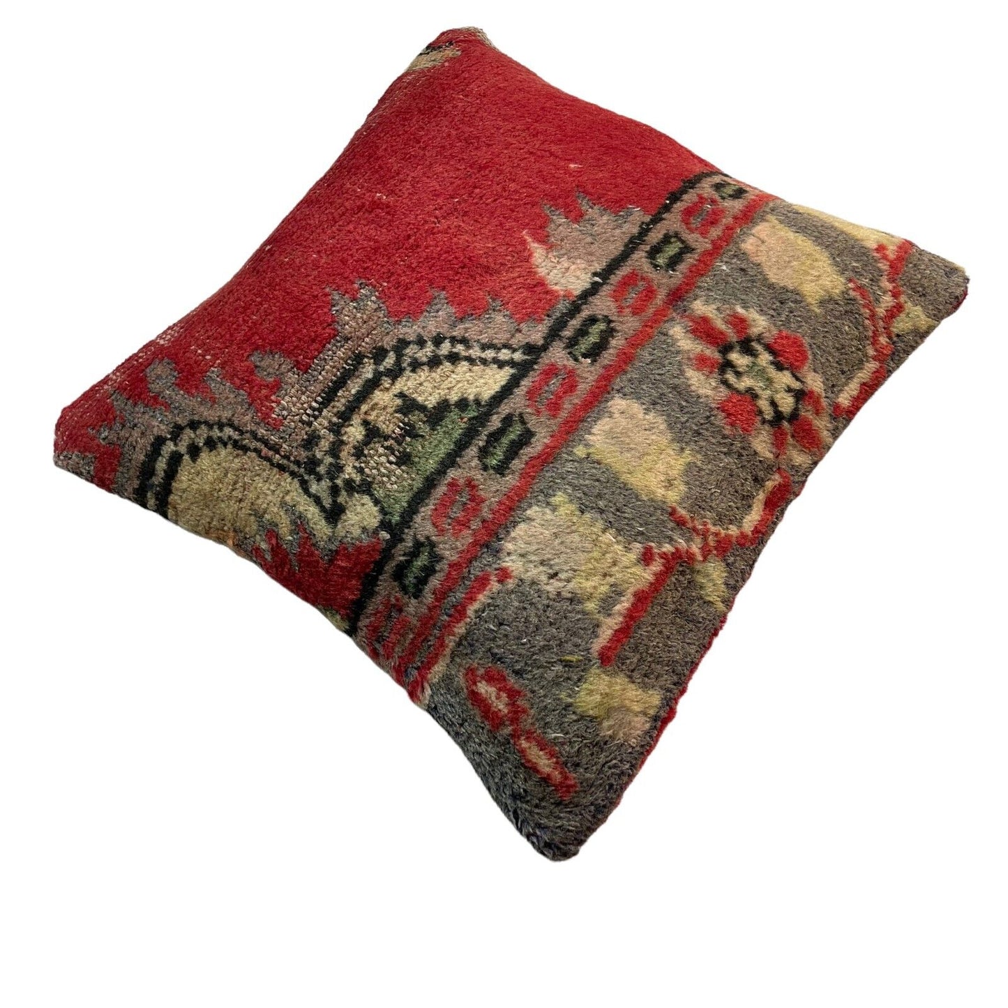 18''X18'' Vintage Handmade Rug Cushion Cover, 45 x 45 cm Deko Kissenbezug