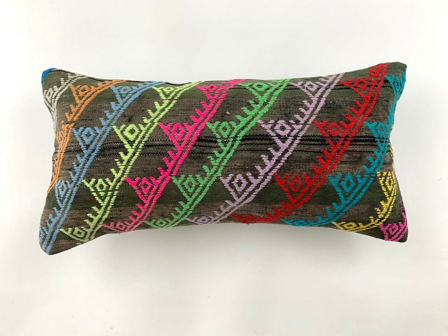 Einzigartige Kelimkissen Türkisch Kilim Pillow,12'×24' Pillow Cover Boho Kissen