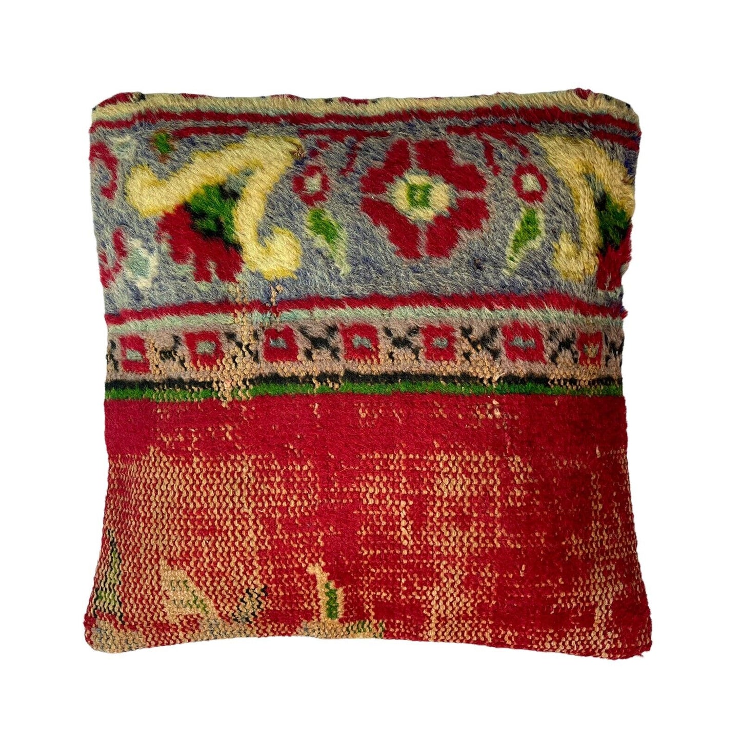 45 x 45 cm  , Vintage Turkish Cushion Cover ,  Vintage Handgemachte Kissenbezug