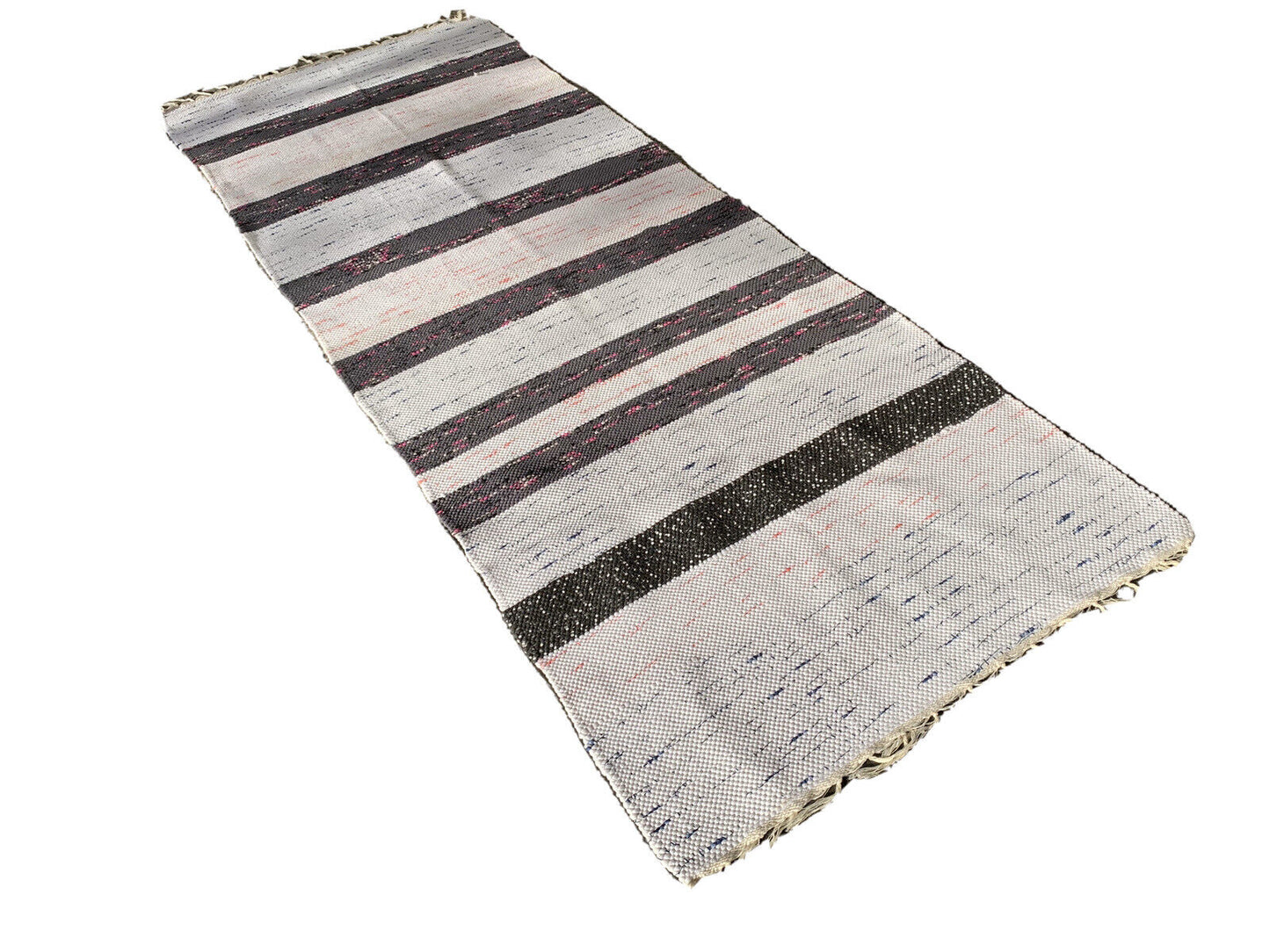 Brand New Traditional Turkish Runner , Rag Rug Runner 193X75 cm