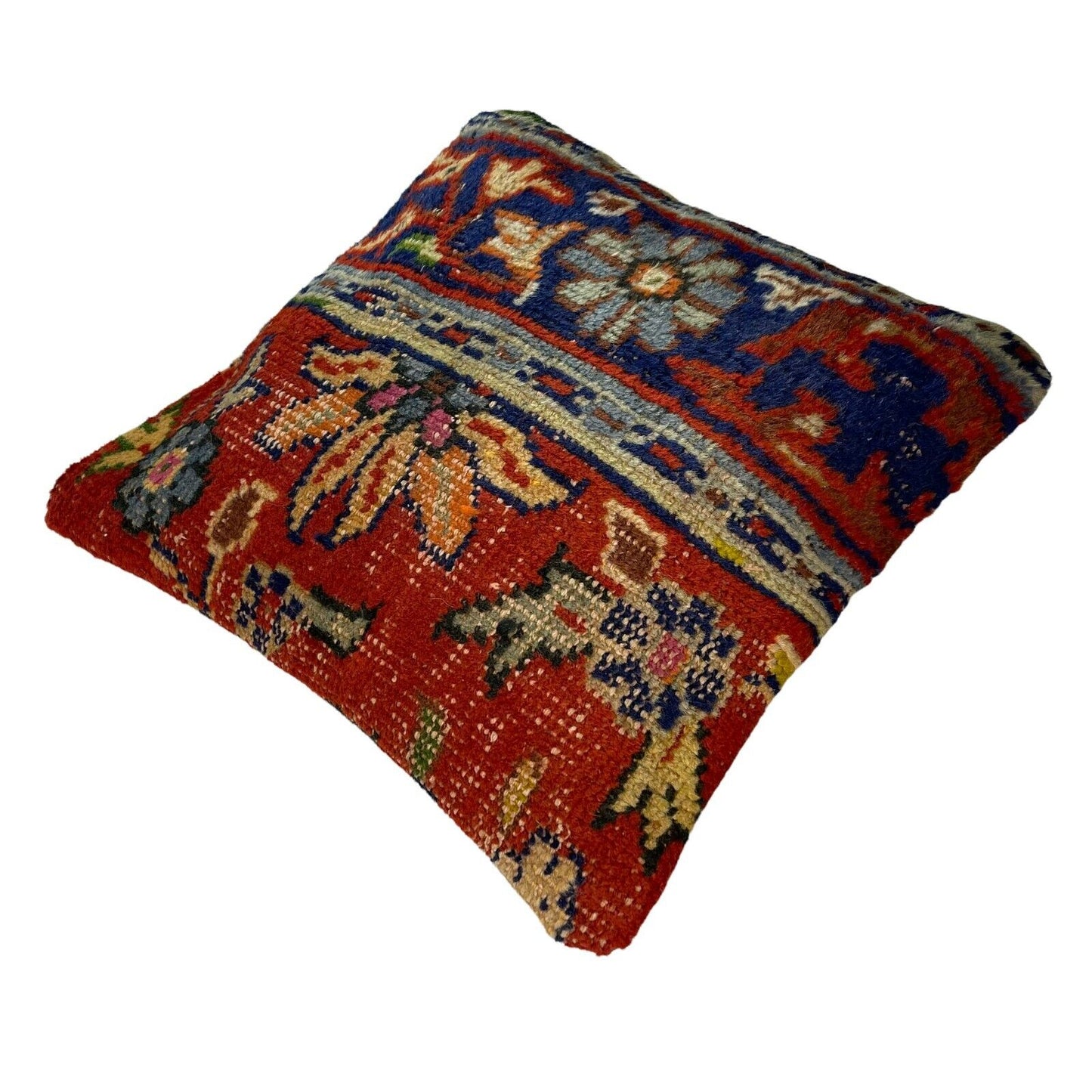 45 x 45 cm  , Vintage Turkish Cushion Cover ,  Vintage Handgemachte Kissenbezug