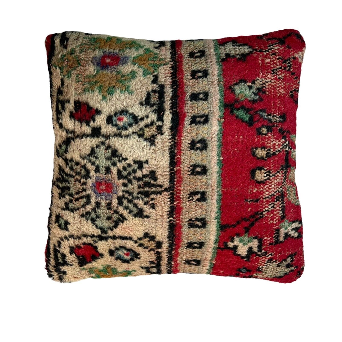 18''X18'' Vintage Handmade Rug Cushion Cover, 45 x 45 cm Deko Kissenbezug LL1379