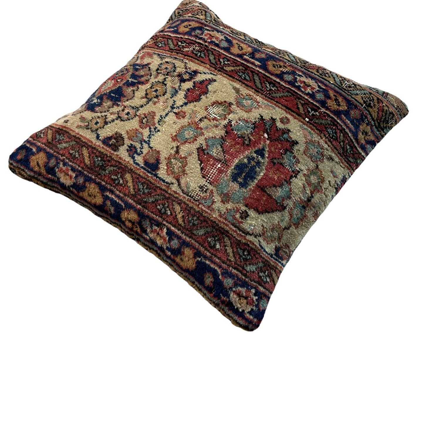 18''X18'' Vintage Handmade Rug Cushion Cover, 45 x 45 cm Deko Kissenbezug