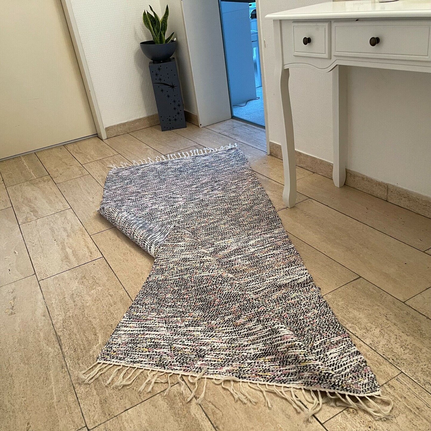 Brand New Traditional Turkish Runner , Rag Rug Runner 189X 80