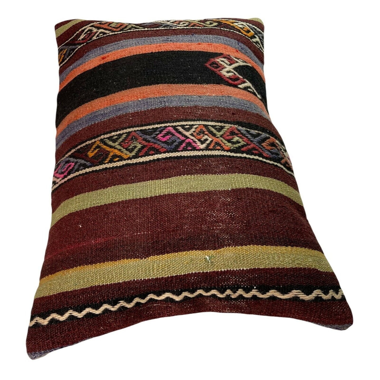 40x60 Cm Handgewebt Kelim Kissenbezug Vintage Kilim Cushion Cover , Boho,16'x24'