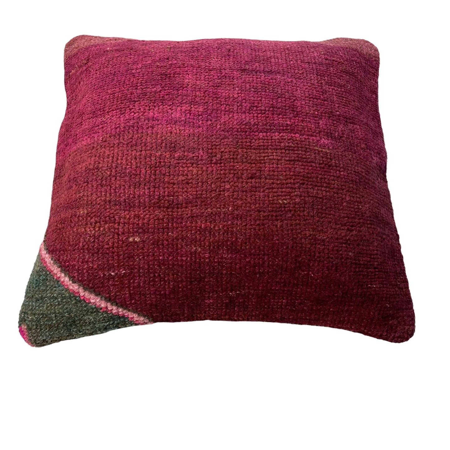 18''X18'' Vintage Handmade Rug Cushion Cover, 45 x 45 cm Deko Kissenbezug