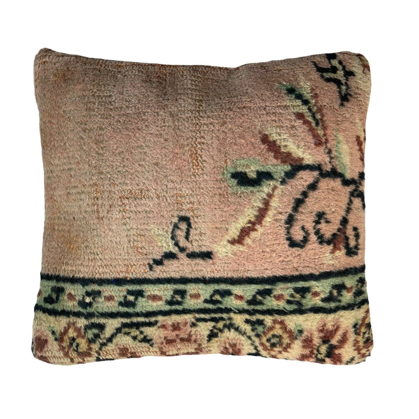 45 x 45 cm  , Vintage Turkish Cushion Cover ,  Vintage Handgemachte Kissenbezug