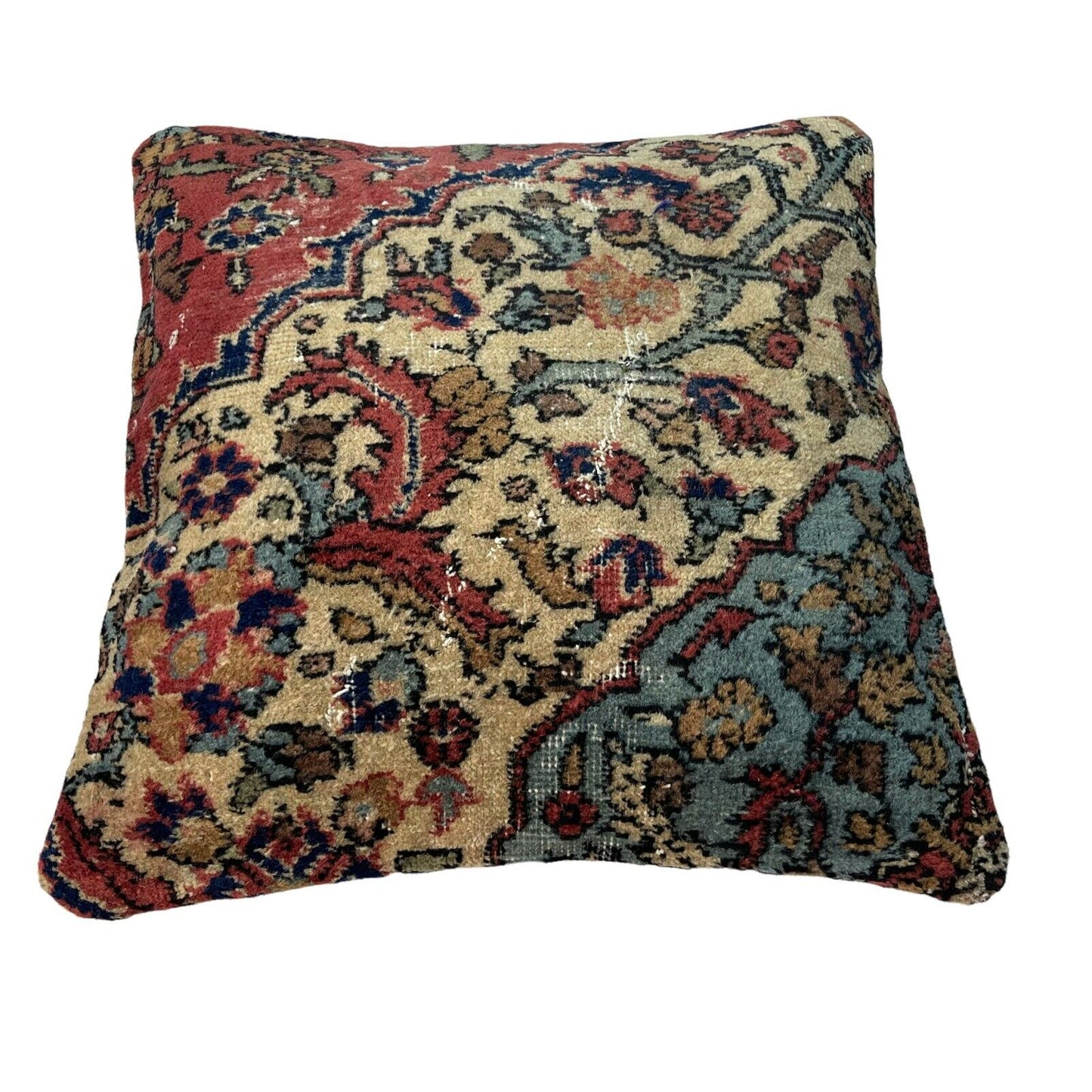 45 x 45 cm  , Vintage Turkish Cushion Cover ,  Vintage Handgemachte Kissenbezug